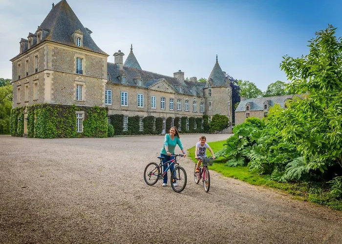 Chateau De Ferienhaus Tocqueville (Manche)
